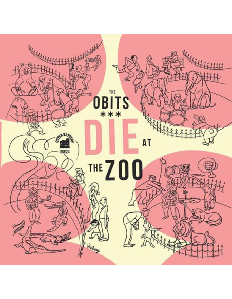Obits - Die At The Zoo - Yellow Vinyl