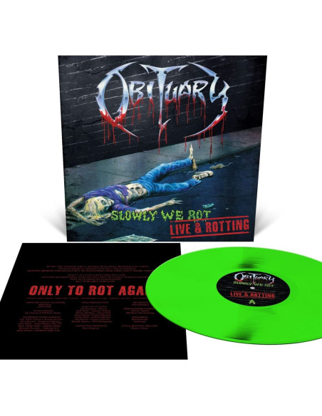 Obituary - Slowly We Rot - Live And Rotting (Vinyl Green)