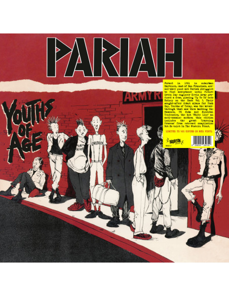 Pariah - Youths Of Age (Vinyl Red)