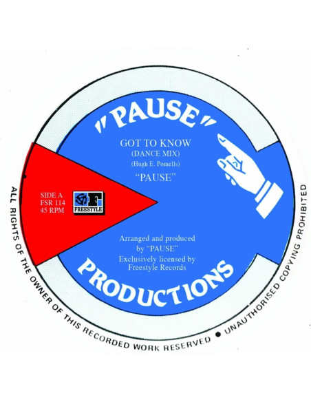 Pause - Pause-Got To Know 12p Vinyl