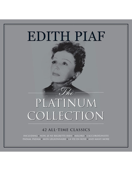 Piaf Edith - Platinum Collection (Vinyl White)