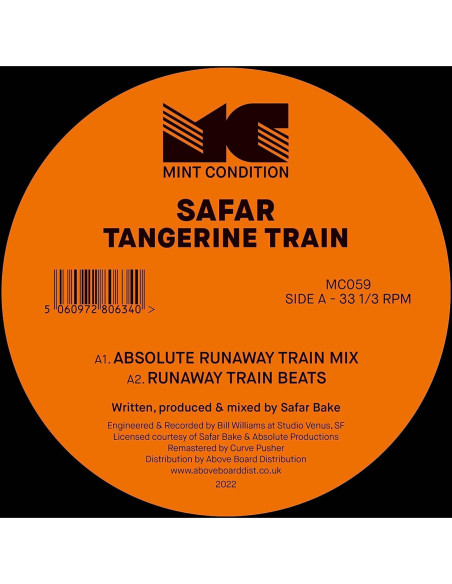 Safar - Tangerine Train (12p)