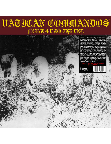 Vatican Commandos - Point Me To The End 12p(+ Bonus Tracks)