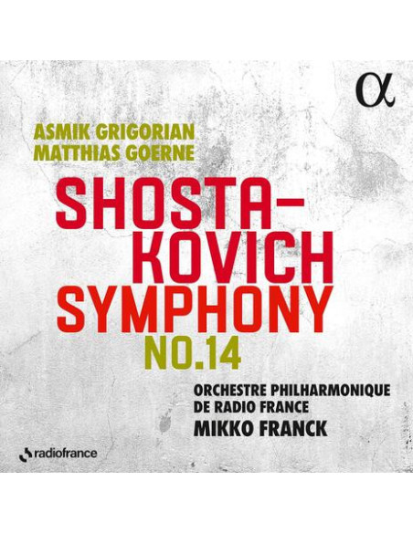 Dmitri Shostakovich, - Shostakovich: Symphony No. 14 - (CD)