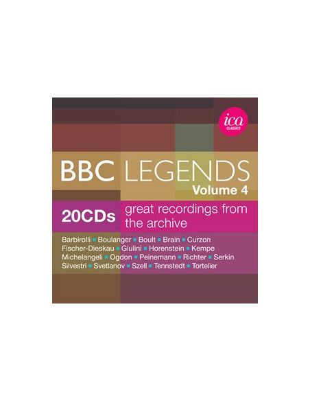 Gustav Mahler, Wolfg - Bbc Legends, Volume 4 - (CD)