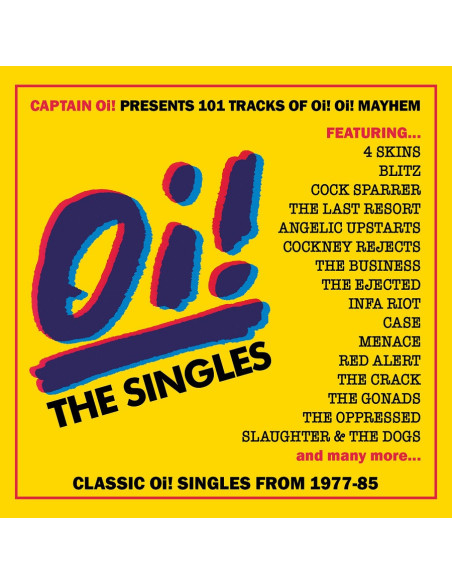Compilation - Oi! The Singles (Box 4 Cd) - (CD)