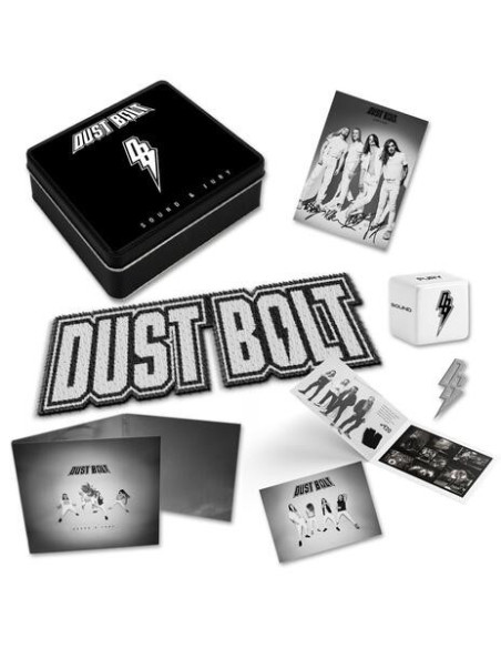 Dust Bolt - Sound & Fury - (CD) Anti-Stress Cube Game Manual Metal Pin AO Goodies
