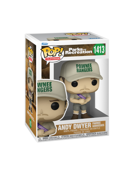 Parks And Recreation: Funko Pop! Television - Andy With Sash