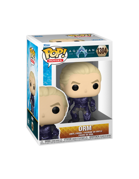 Dc Comics: Funko Pop! Movies - Aquaman And The Lost Kingdom - Orm (Vinyl Figure 1304)