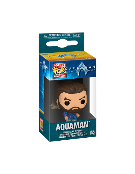Dc Comics: Funko Pop! Pocket Keychain - Movies - Aquaman And The Lost Kingdom - Aquaman (Portachiavi)