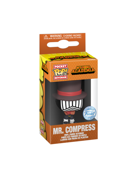My Hero Academia: Funko Pop! Keychain - Mr. Compress (Hideout)