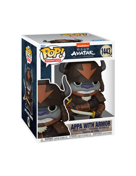 Avatar: Funko Pop! Super - The Last Airbender- Appa With Armor (Vinyl Figure 1443)