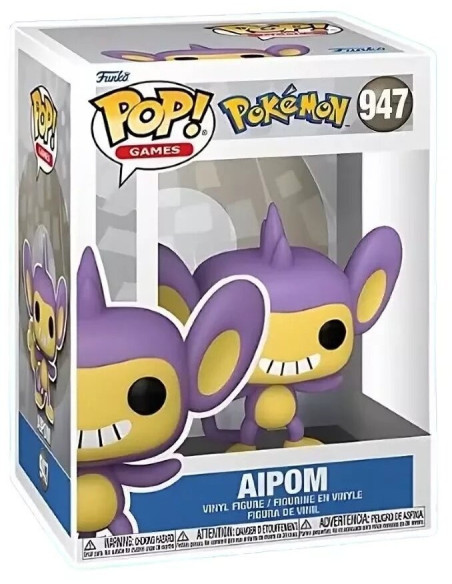 Pokemon: Funko Pop! Games - Aipom (Vinyl Figure 947)