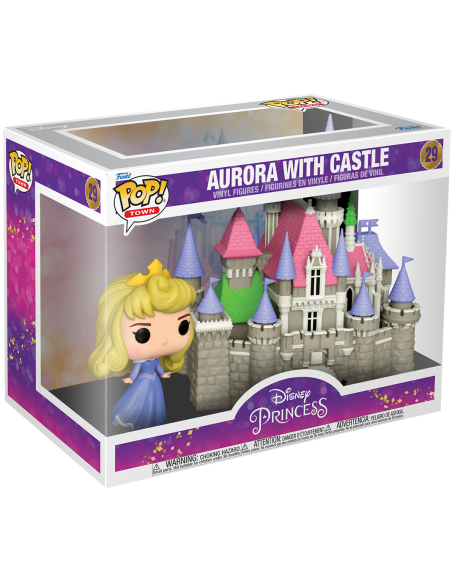 Disney: Funko Pop! Town - Ultimate Princess - Princess Aurora With Castle (Vinyl Figure 29)