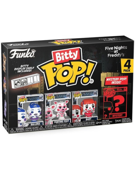 Five Nights At Freddy's: Funko Bitty Pop! -  4 Pack Vol.1