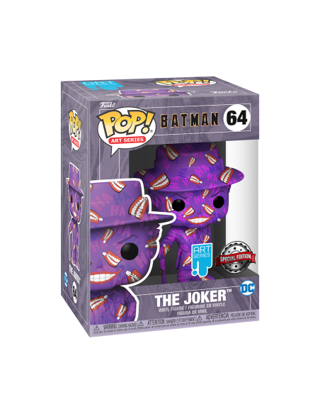 Dc Comics: Funko Pop! Art Series - Batman - The Joker (Vinyl Figure 64)
