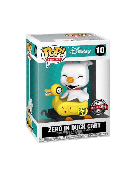 Disney: Funko Pop! Trains - Zero In Duck Cart (Vinyl Figure 10)