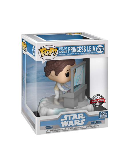 Star Wars: Funko Deluxe - Princess Leia Battle At Echo Base Pop Vinyl Toys