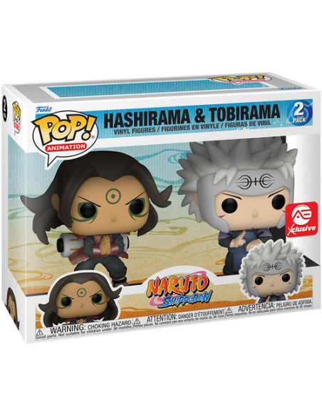 Naruto Shippuden: Funko Pop! Animation - Hashirama and Tobirama (2 Pack)