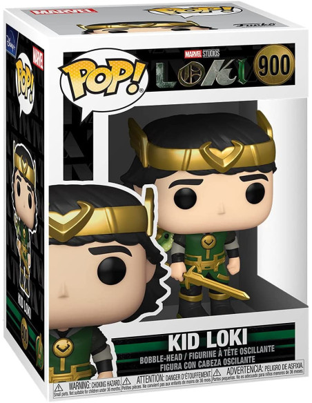 Marvel: Funko Pop! - Loki - Kid Loki (Bobble-Head) (Vinyl Figure 900)