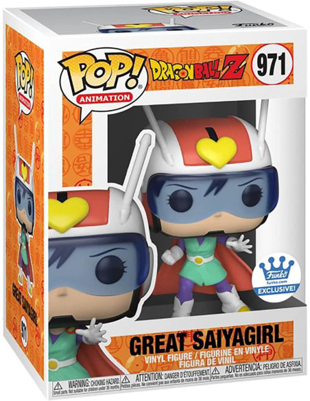 Dragon Ball Z: Funko Pop! Animation - Great Saiyagirl (Vinyl figure 971)