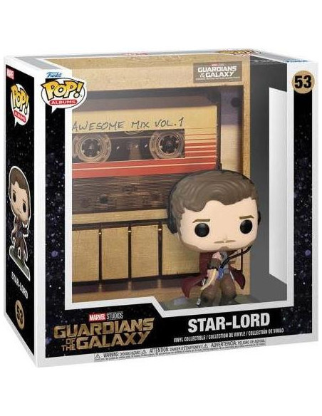 Marvel: Funko Pop! Albums - Guardians Of The Galaxy - Star-Lord (Vinyl FIgure 53)