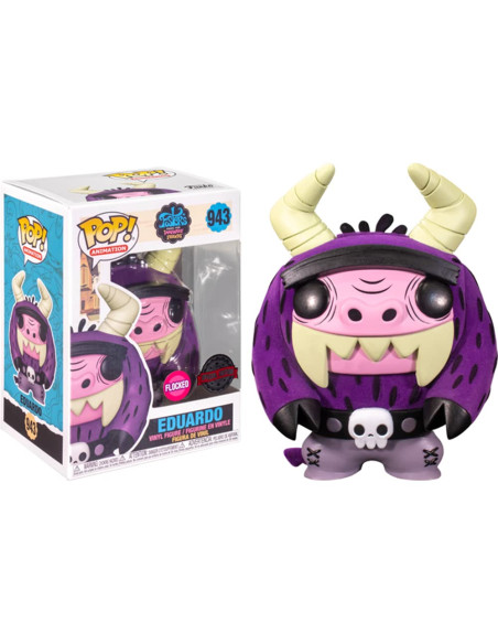 Funko Animation Fosters Home Of Imaginary Friends Eduardo Flocked Pop Vinyl Toys