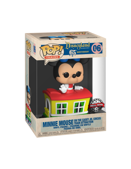 Disney: Funko Pop! Trains - Dineyland Resort 65Th Anniversary - Minnie Mouse (Vinyl Figure 06)