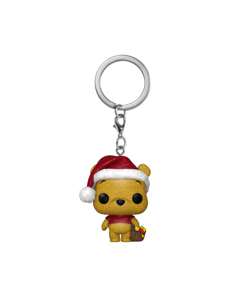 Disney: Funko Pop! Pocket Keychain - Holiday - Winnie The Pooh (Special Edition) (Portachiavi)