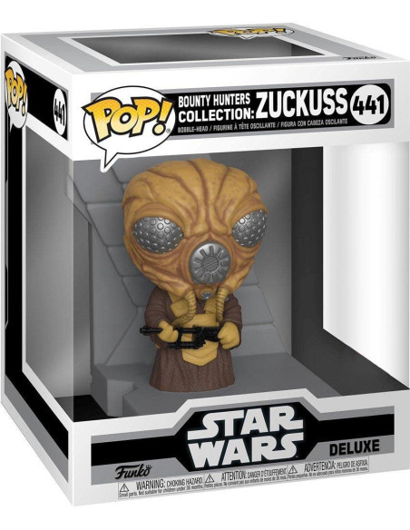 Star Wars: Funko Pop! Deluxe - Bounty Hunter- Zuckuss
