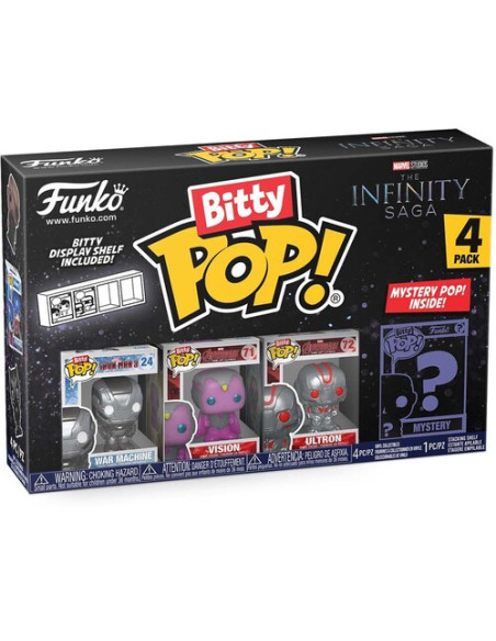 Marvel: Funko Bitty Pop! - The Infinity Saga 4 Packs - Iron Man