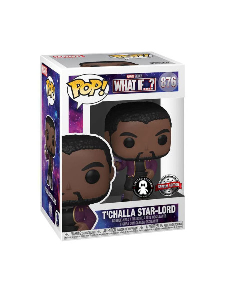 Marvel: Funko Pop! - What If...? - T'Challa Star-Lord (Vinyl Figure 876)