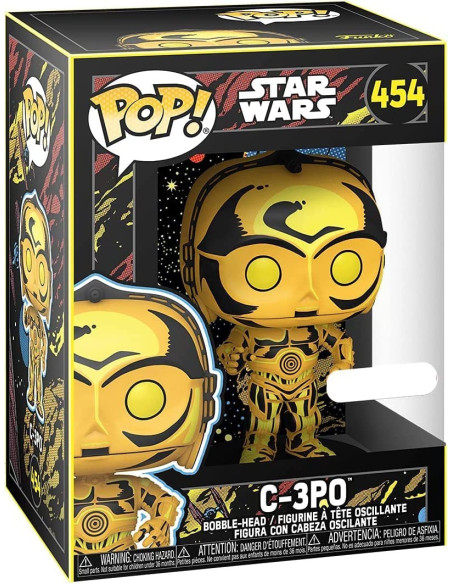 Star Wars: Funko Pop! - Retro Series - C-3PO (Vinyl Figure 454)
