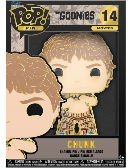 Goonies (The): Funko Pop! Pin - Chunk (Movies 14) (Enamel Pin Badge / Spilla)
