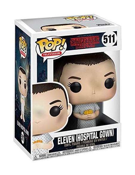 Stranger Things: Funko Pop! Television - Eleven (Hospital Gown) (Vinyl Figure 511)