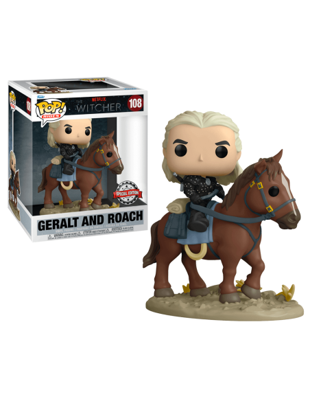 Witcher (The): Funko Pop! Ride Deluxe - Geralt And Roach