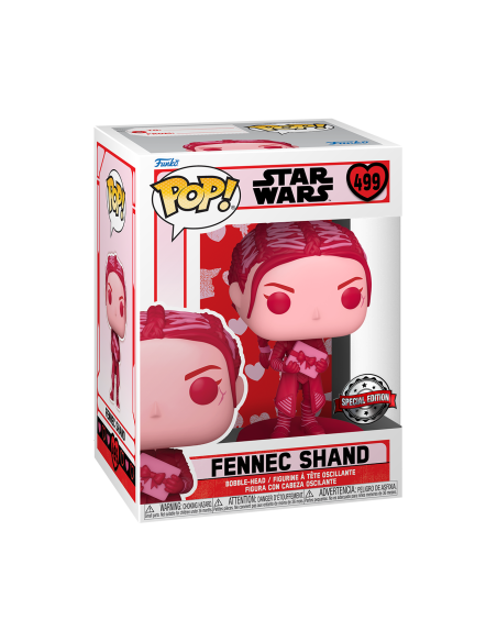 Star Wars: Funko Pop! - Valentines S2 - Fennec Shand (Vinyl Figure 499)