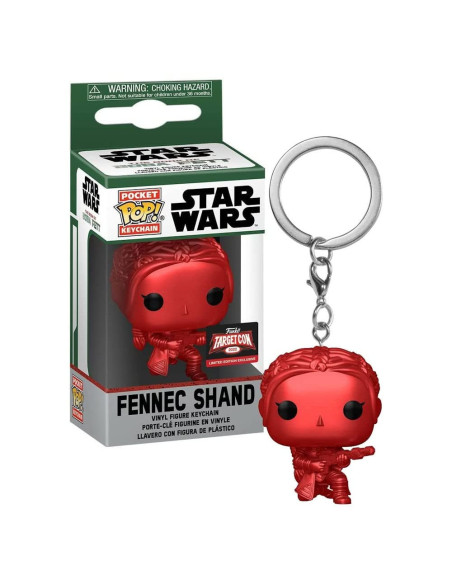 Star Wars: Funko Pop! Pocket Keychain - Mando-Fennec (Portachiavi)