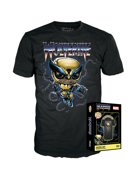 Marvel: Funko Pop! Boxed Tee - Wolverine Tg. S