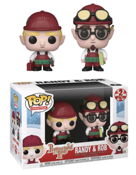 Peppermint Lane: Funko Pop! Christmas - Randy and Rob (2 Pack) (Vinyl Figure)