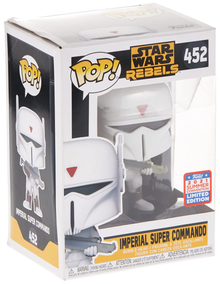 Star Wars: Funko Pop! - Rebels - Imperial Super Commando (Vinyl Figure 452)