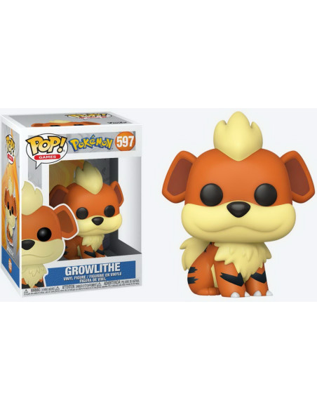 Pokemon: Funko Pop! Games - Growlithe (Vinyl Figure 597) ed.2020