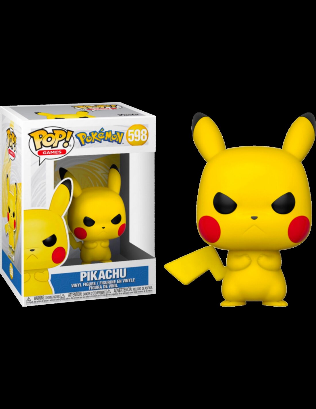 PRE-ORDER : Funko POP! Games - Pokemon - Pikachu (598)