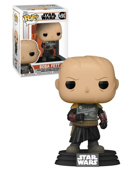 Star Wars: Funko Pop! - The Mandalorian - Boba Fett (Vinyl Figure 490)
