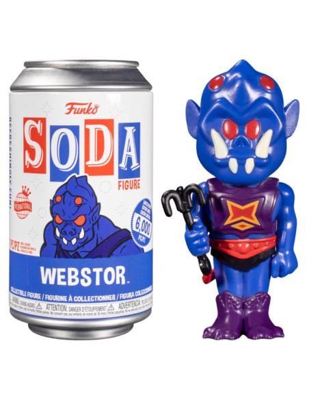 Masters Of The Universe: Funko Pop! Vinyl Soda - Webstor With Chase