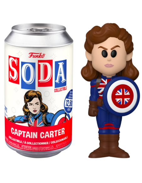 Marvel: Funko Pop! Vinyl Soda - Agent Carter - Captain Carter With Chase