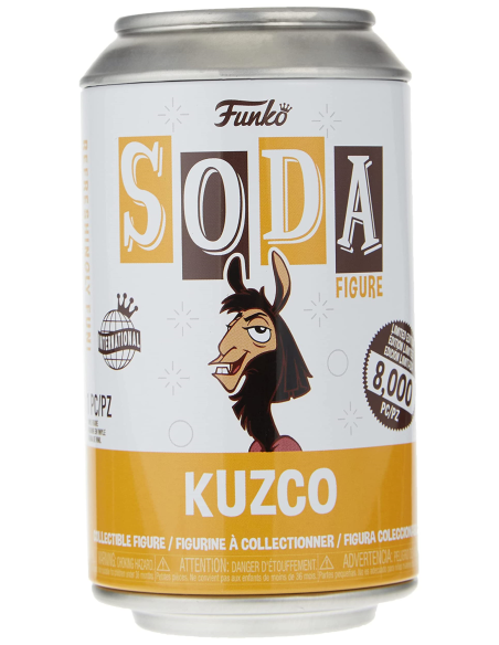 Disney: Funko Pop! Vinyl Soda - New Groove - Llama Kuzco With Chase