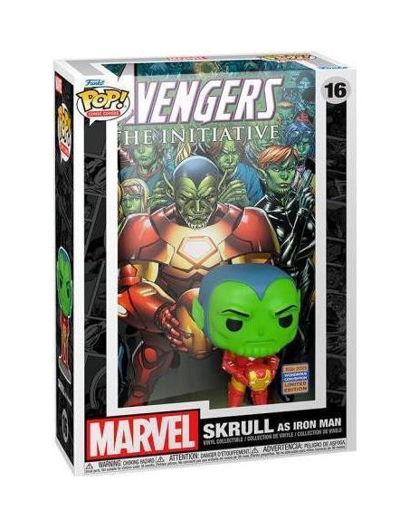Marvel: Funko Pop! Comic Cover - Iron Man Skrull