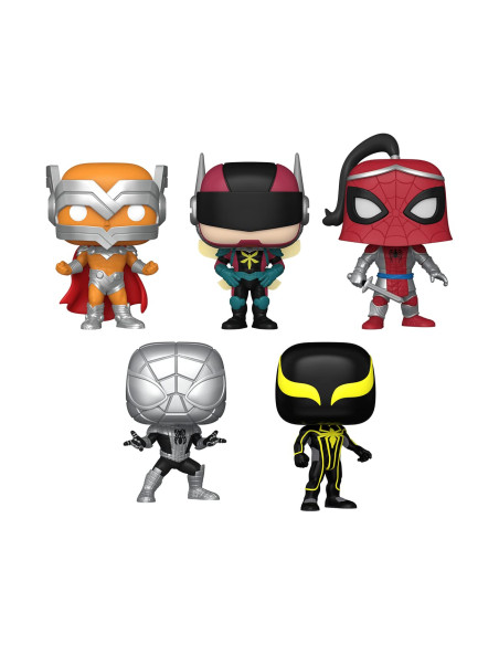 Marvel: Funko Pop! - Year Of The Spider - Spider-Man (5 Pieces)
