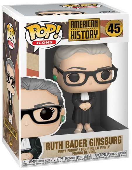Icons: Funko Pop! - American History - Ruth Bader Ginsburg (Vinyl Figure 45)